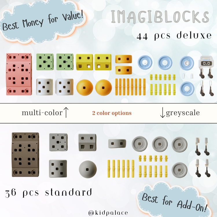 ImagiBlocks - Jumbo Blocks for Toddlers & Kids