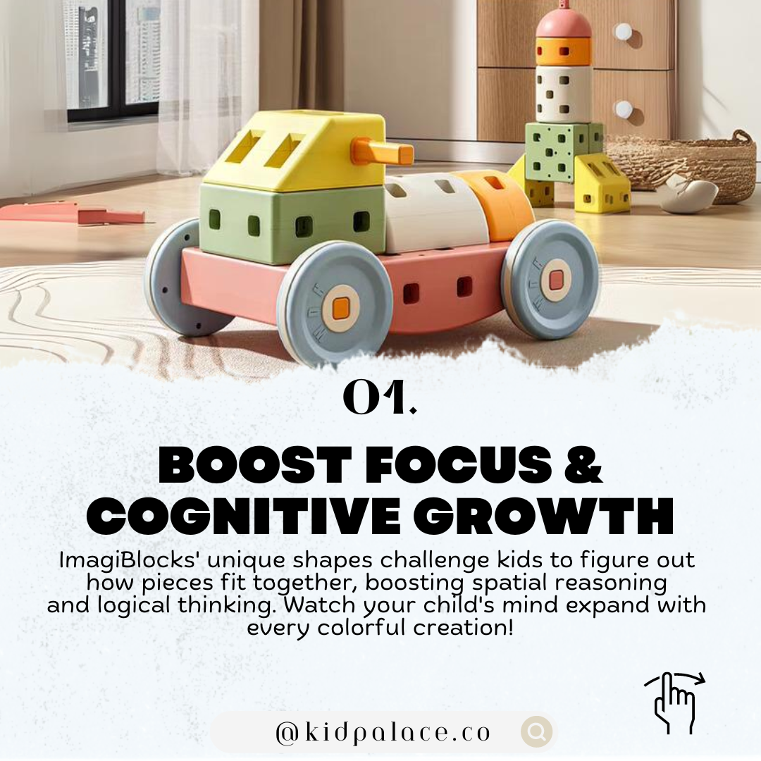 ImagiBlocks - Jumbo Blocks for Toddlers & Kids
