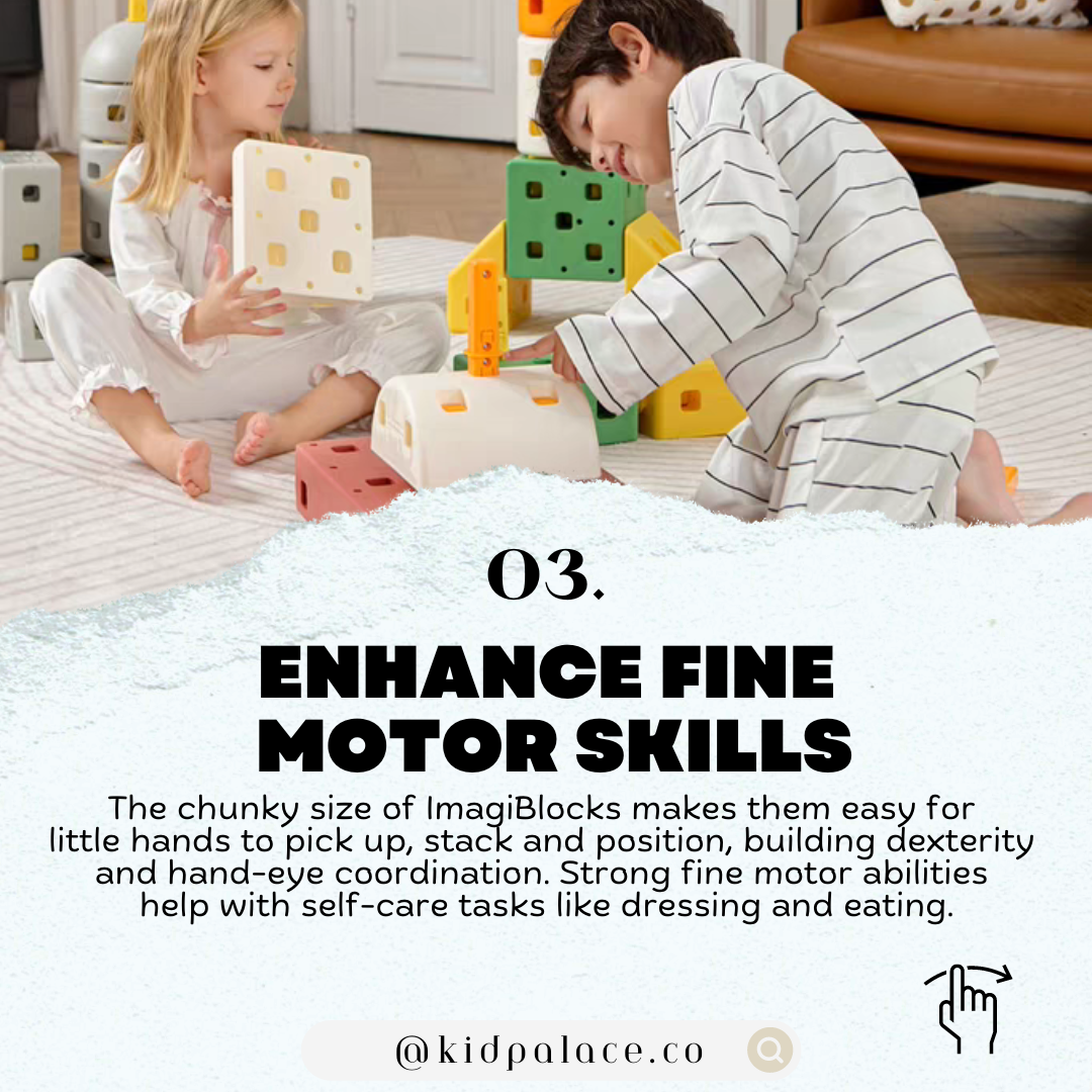 ImagiBlocks - Jumbo Blocks for Toddlers & Kids